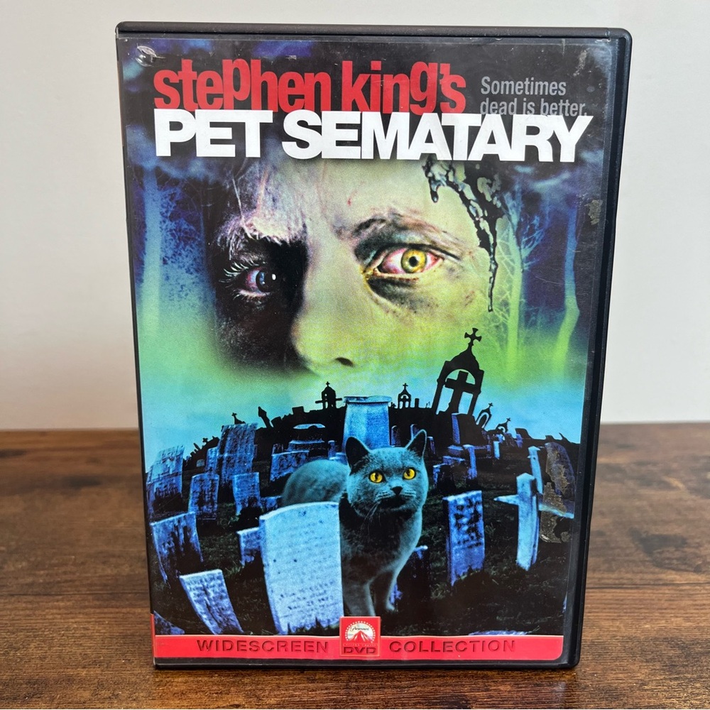 🎥10 for $15🍿 Stephen King's Pet Sematary DVD